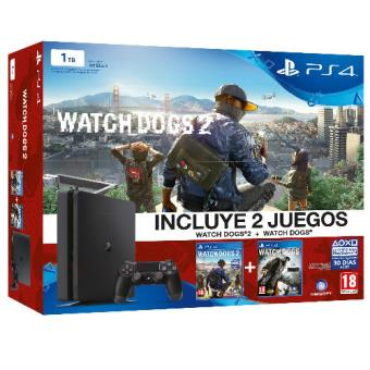 Sony Interactive Entertainment PlayStation 4, Watch Dogs, Watch Dogs 2 – image 1
