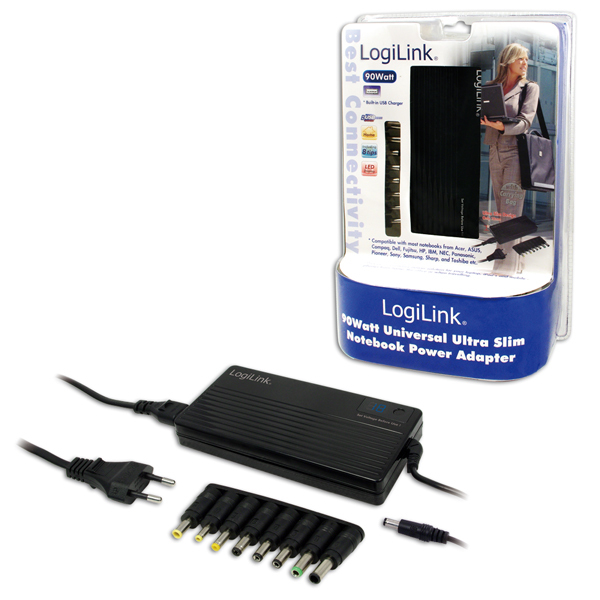 LogiLink PA0030 mobile device charger Laptop Black AC Indoor – image 2