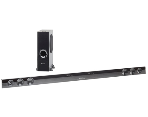 Sharp HT-SB602 soundbar speaker Black 2.1 channels – image 2