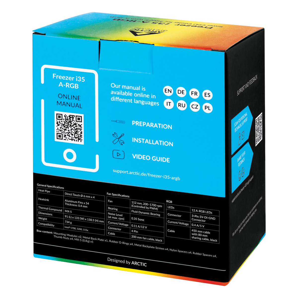 ARCTIC Freezer i35 A-RGB – image 9