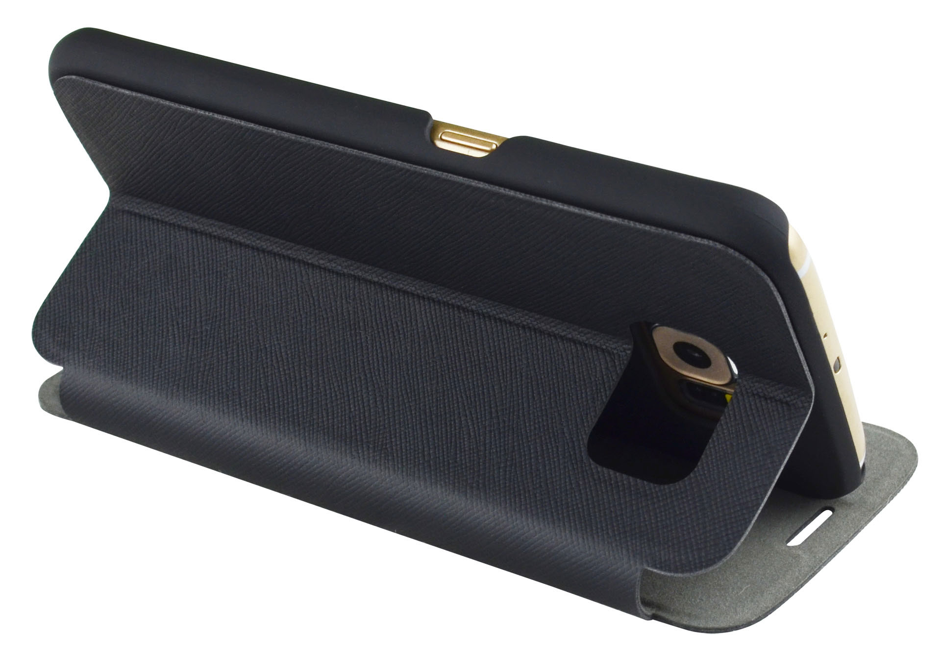 Mobiparts Slim Folio Case Samsung Galaxy S6 Black – image 7
