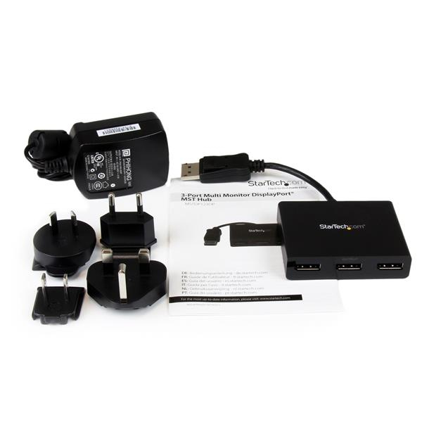StarTech.com 3-Port Multi Monitor Adapter - DisplayPort 1.2 MST Hub to Dual 4K – image 8