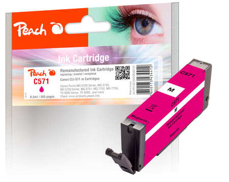 Peach 320131 ink cartridge Compatible Magenta