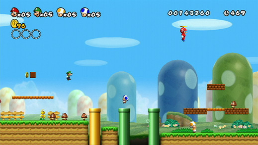 Nintendo Wii + Super Mario Bros – image 5
