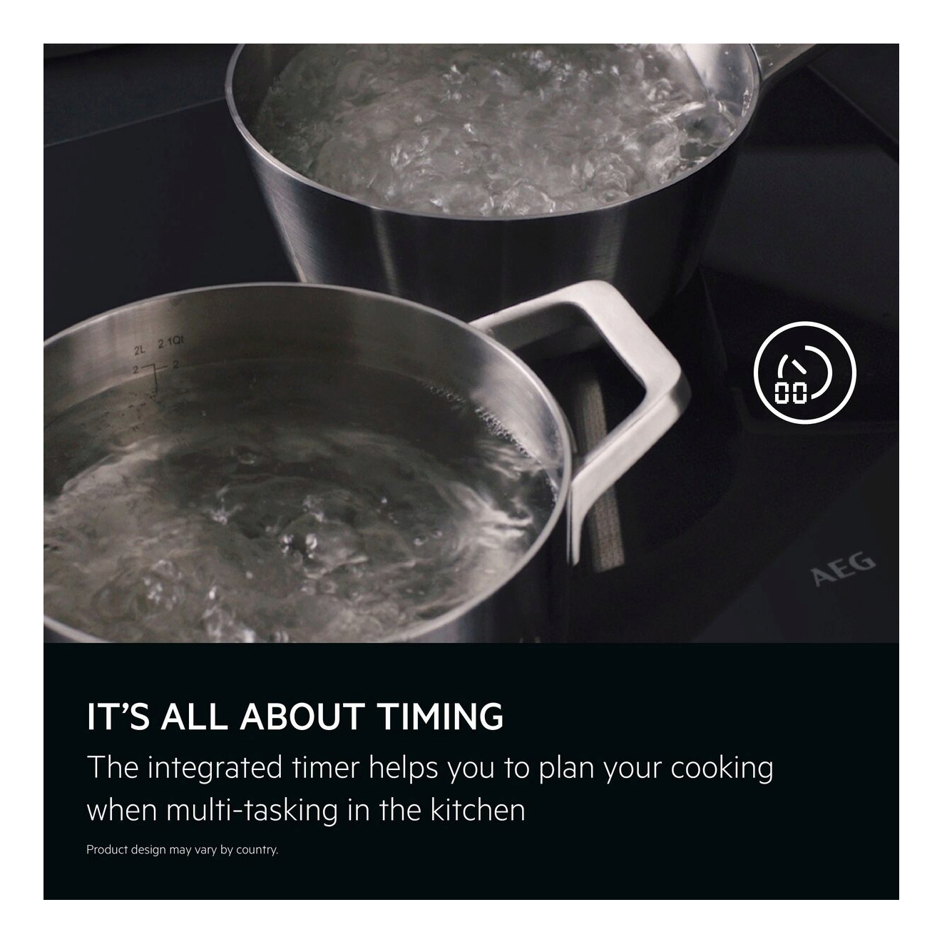 AEG TN64IA00FB hob Black Built-in – image 3