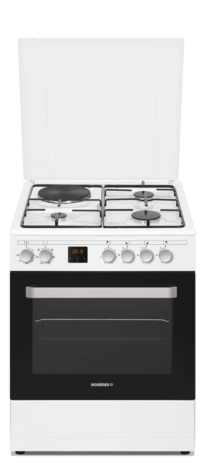 Rosieres RGE660CMW/E Freestanding cooker Electric Combi White – image 1