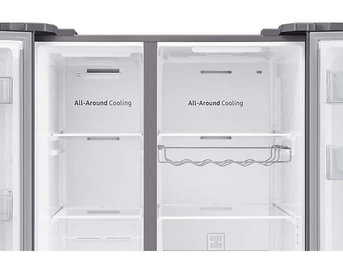 Samsung RS62R5011M9 side-by-side refrigerator Freestanding – image 8