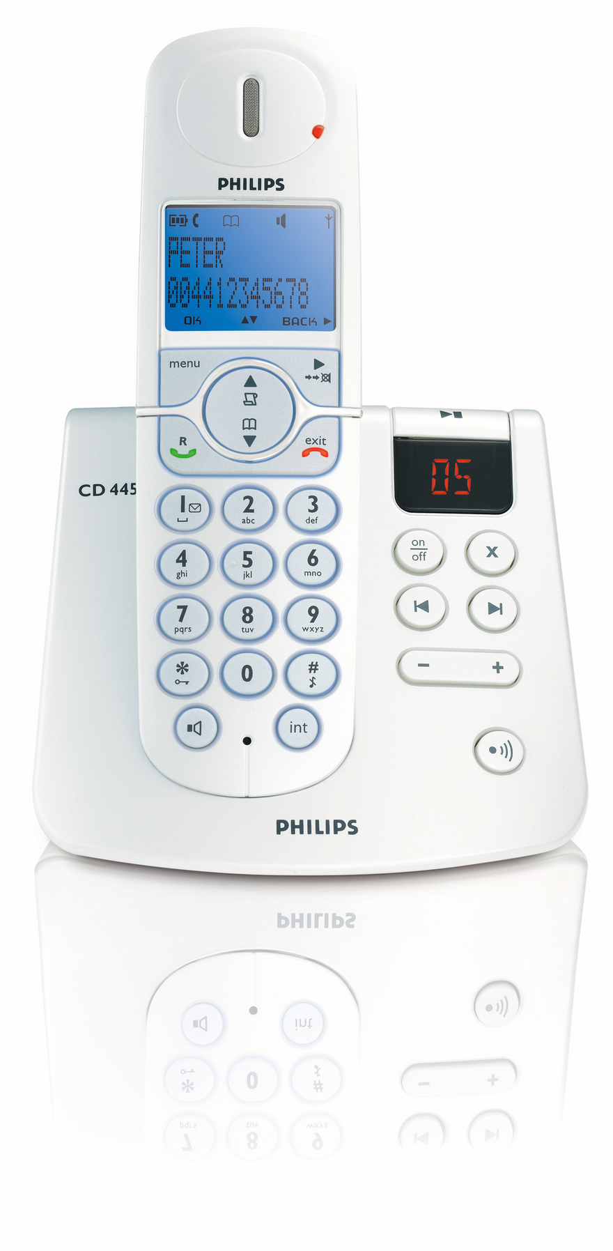 Philips CD4451S Cordless phone answer machine – image 2