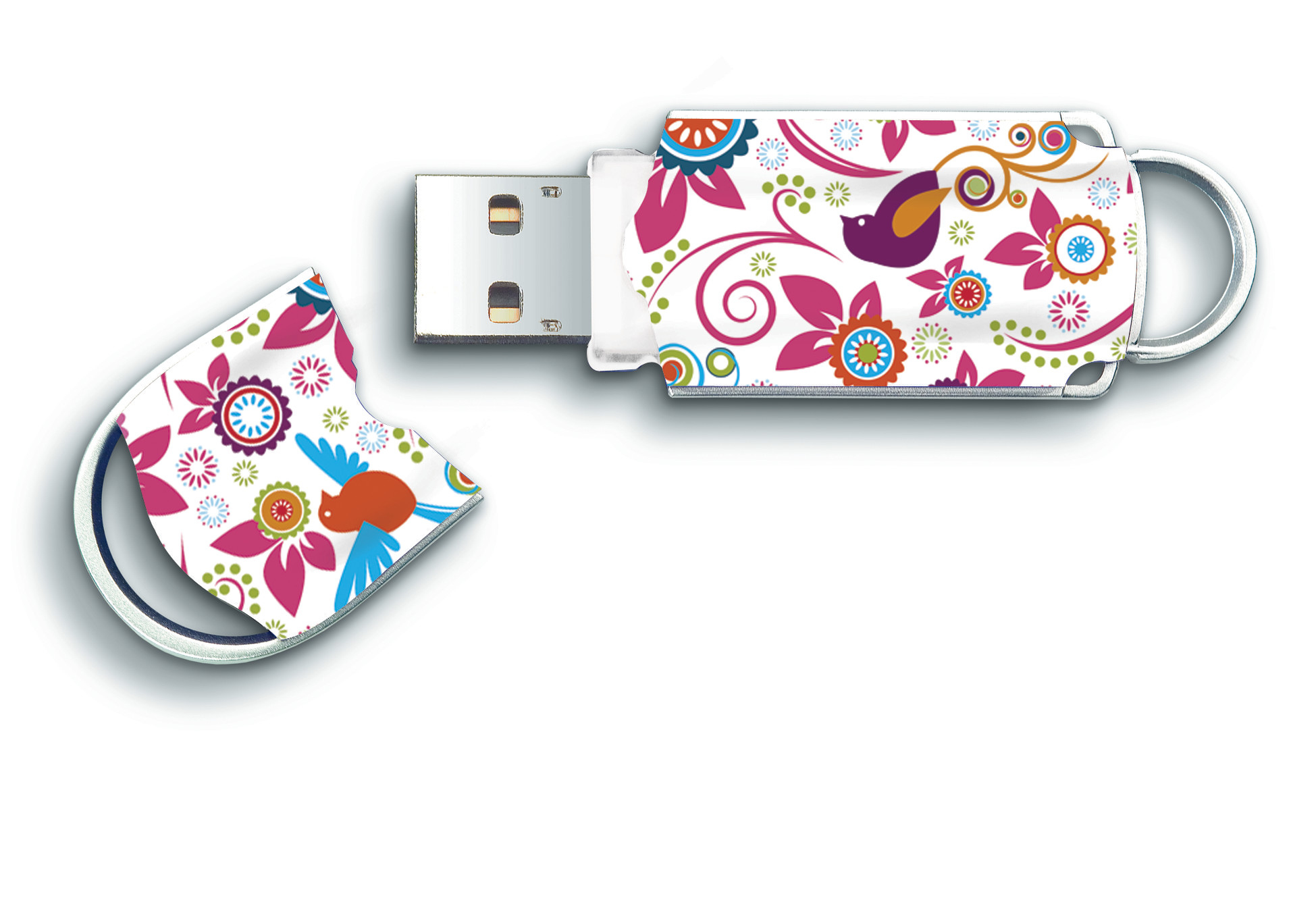 Integral 16GB USB2.0 DRIVE XPRESSION BIRD AND FLOWER