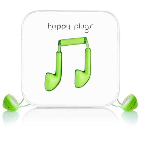 Happy Plugs Earbud Headset Wired In-ear Calls/Music Green image 3