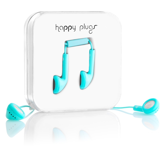 Happy Plugs Earbud Headset Wired In-ear Calls/Music Turquoise image 4