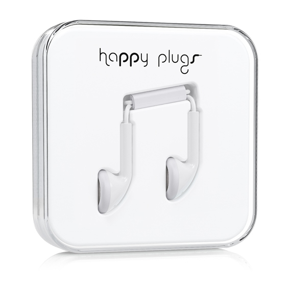 Happy Plugs Earbud Headset Wired In-ear White image 2