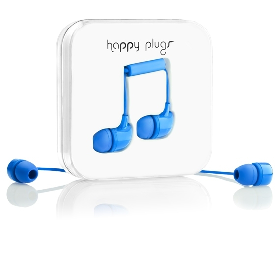Happy Plugs In-Ear Headset Wired Calls/Music Blue image 4