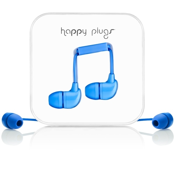 Happy Plugs In-Ear Headset Wired Calls/Music Blue image 3