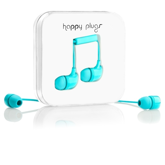 Happy Plugs In-Ear Headset Wired Calls/Music Turquoise image 4