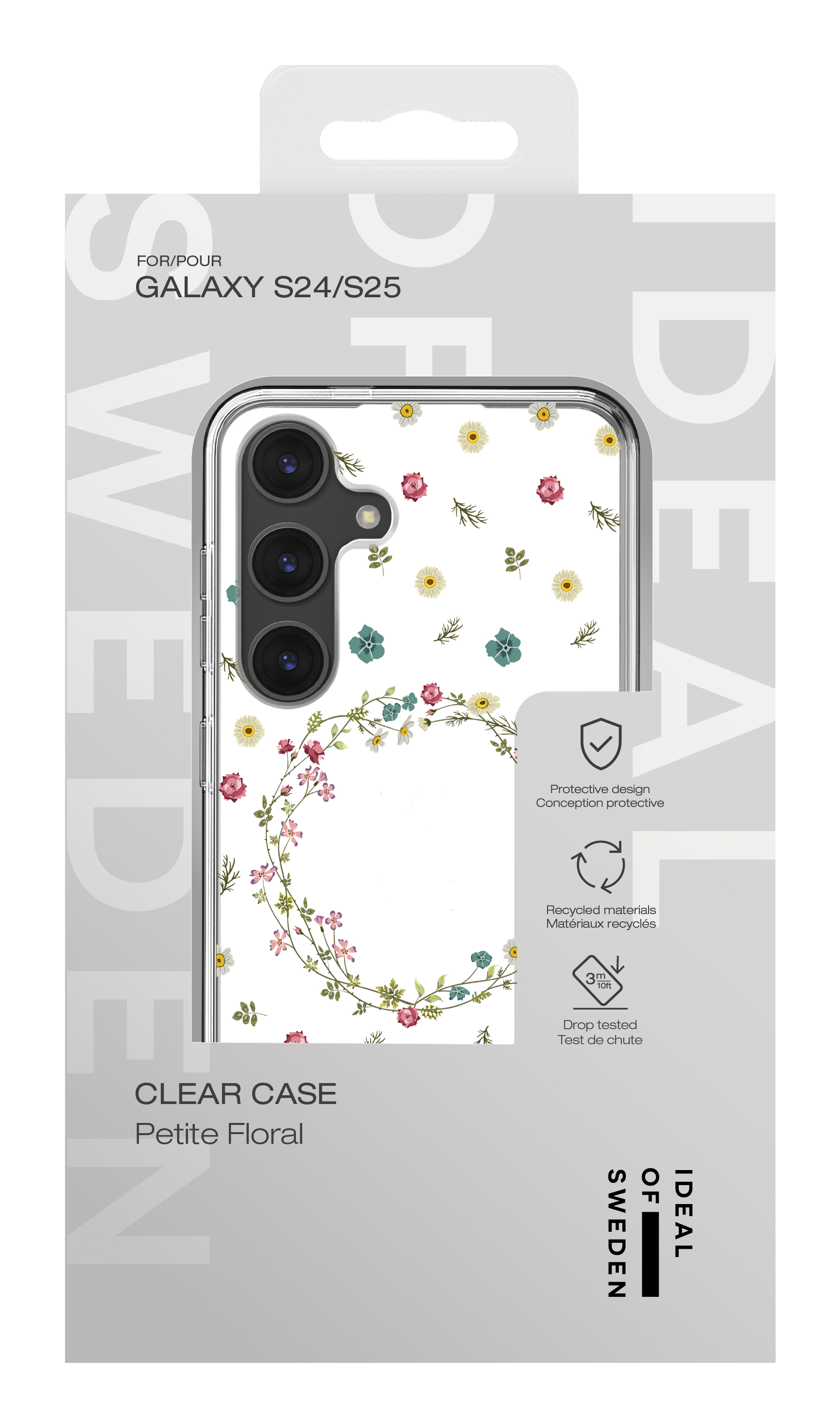iDeal of Sweden Clear Case Galaxy S24 / S25 Petite Floral – image 4