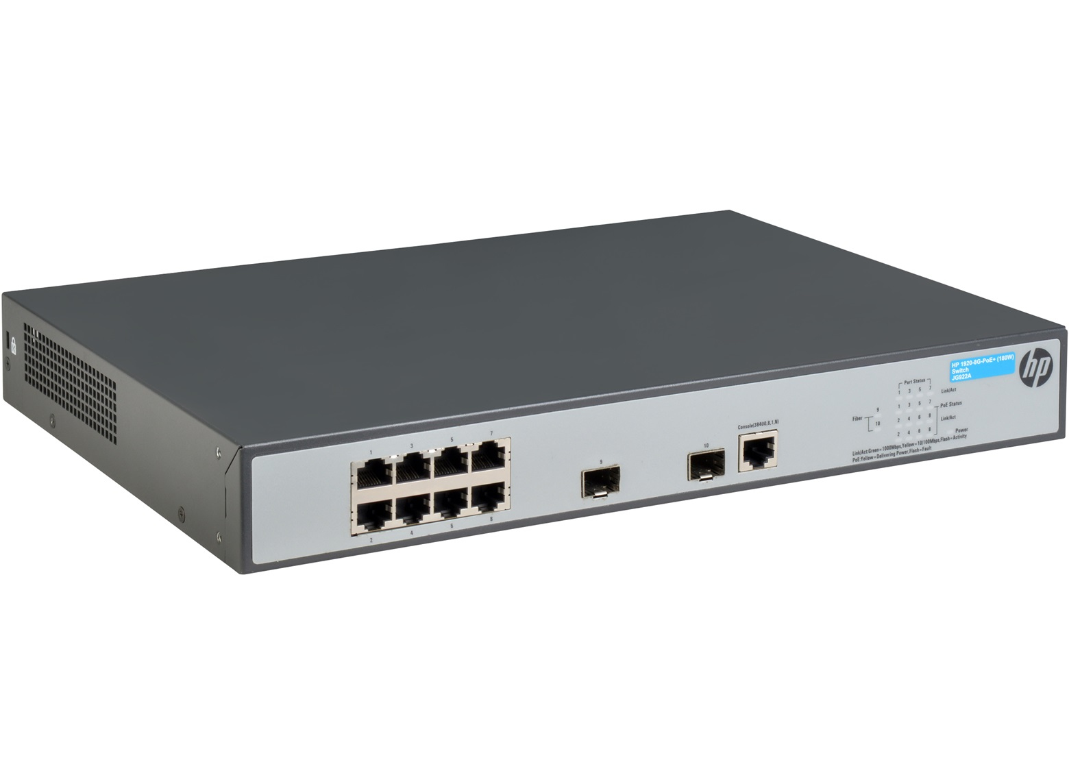 HP 1920-8G-PoE+ (180W) – image 2