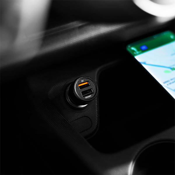 Axagon PWC-QC5 mobile device charger Mobile phone, Smartphone, Tablet, Universal Black Cigar lighter Fast charging Auto – image 3