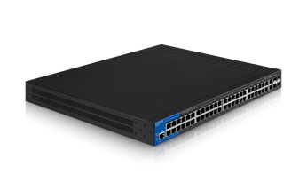 Linksys LGS552P-UK network switch Managed L2/L3 Gigabit Ethernet (10/100/1000) Power over Ethernet (PoE) 1U Black – image 3