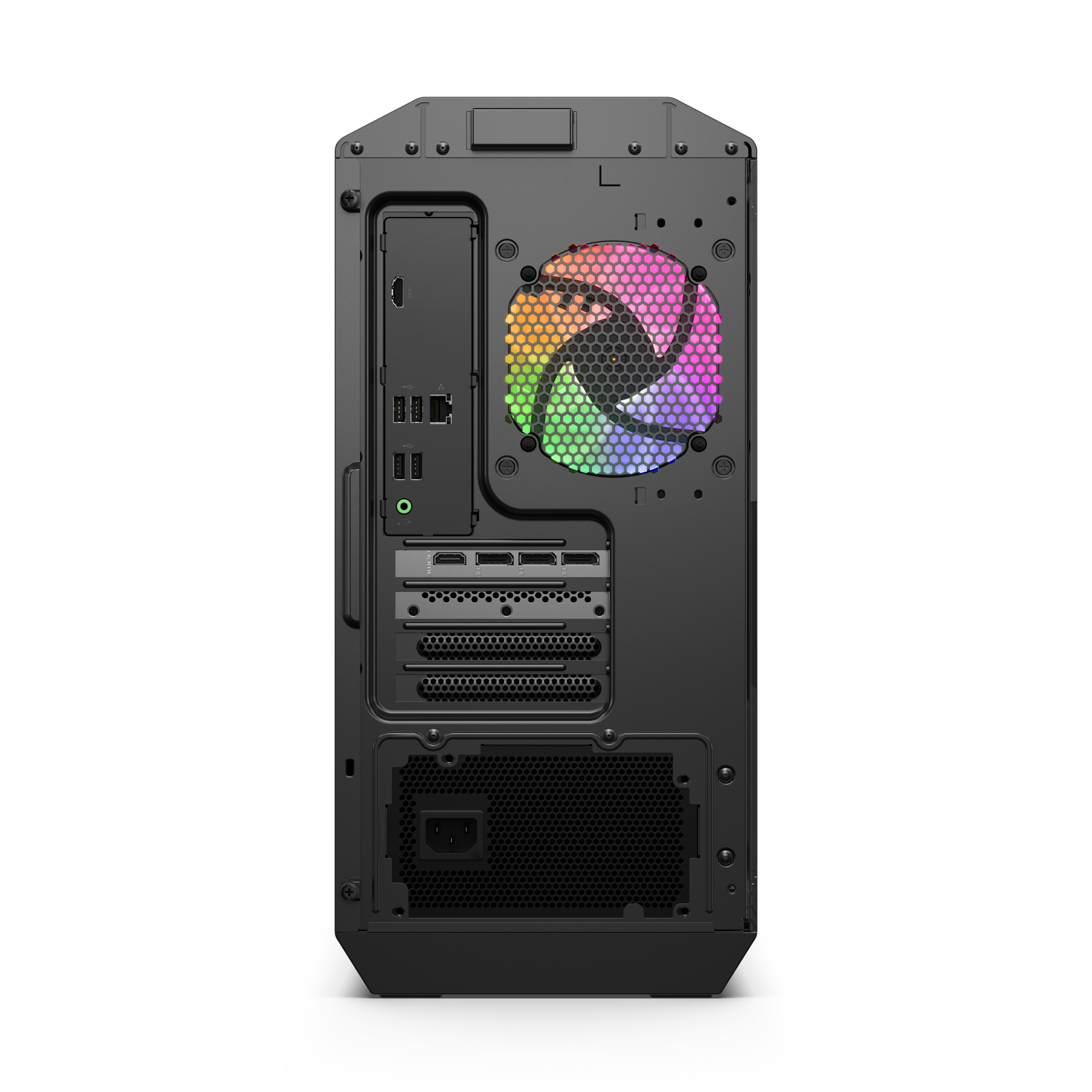 PC gaming - Lenovo LOQ Tower 26ADR10, AMD Ryzen™ 7 8745HX, 16GB RAM, 512GB SSD, GeForce RTX™ 5060, Windows 11 Home, Gris - imagen 7