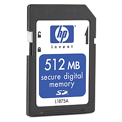 HP Photosmart 512 MB SD Card