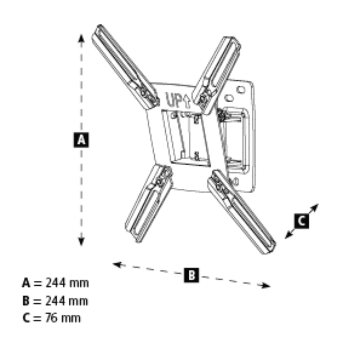 Hama 69118111 TV mount/stand – image 7