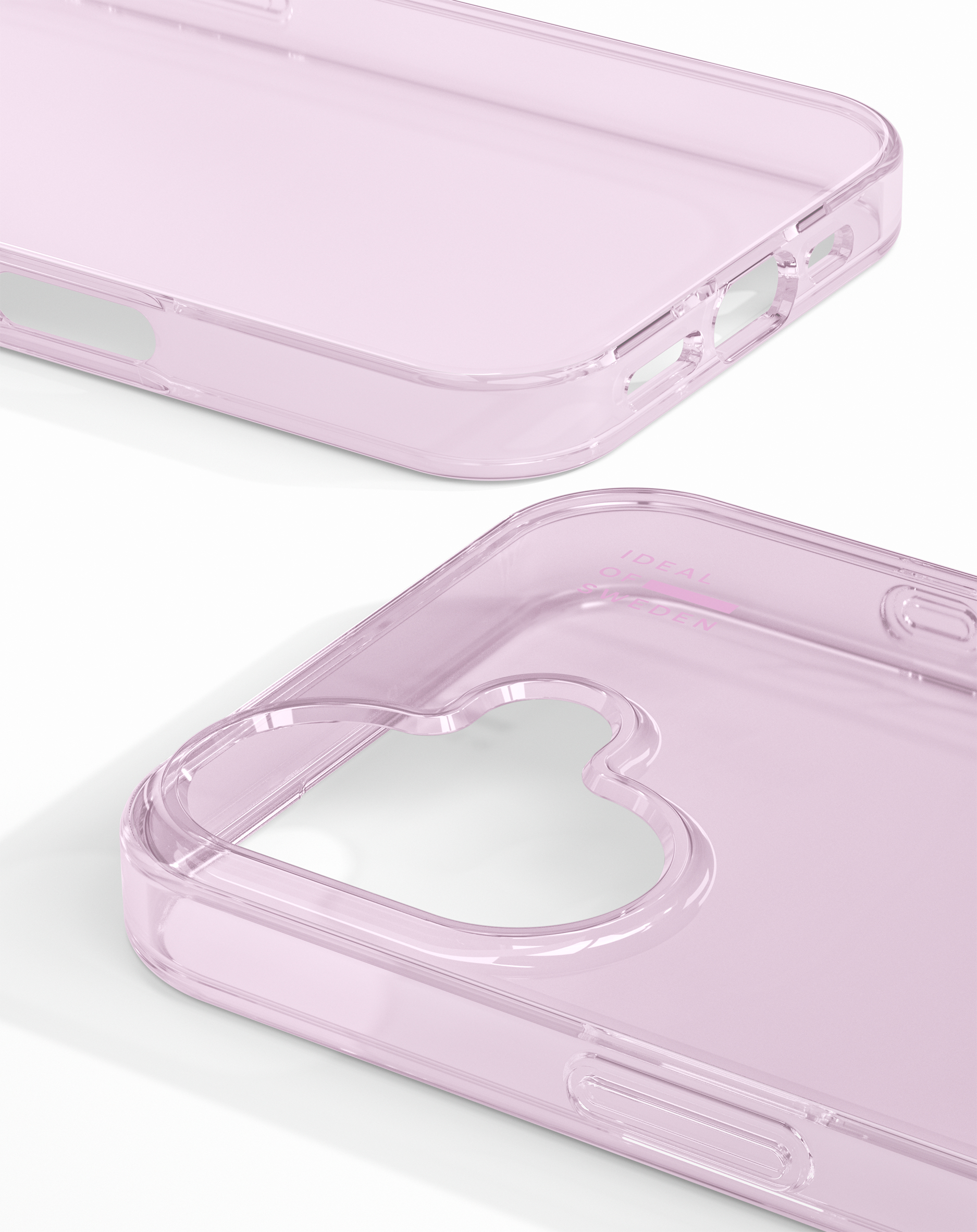 iDeal of Sweden Clear Case iPhone 16 Light Pink – image 1