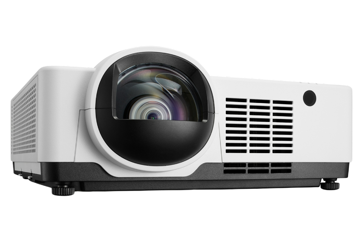 NEC PE456USLG data projector Short throw projector 4500 ANSI lumens 3LCD WUXGA (1920x1200) Black, Grey