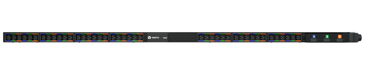 Vertiv U1075 power distribution unit (PDU) 42 AC outlet(s) 0U Black