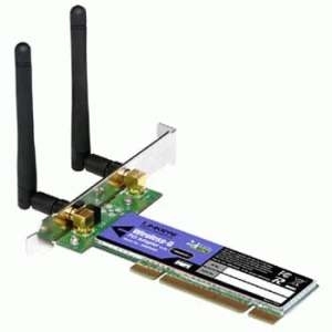Linksys Wireless-G PCI Adapter with RangeBooster