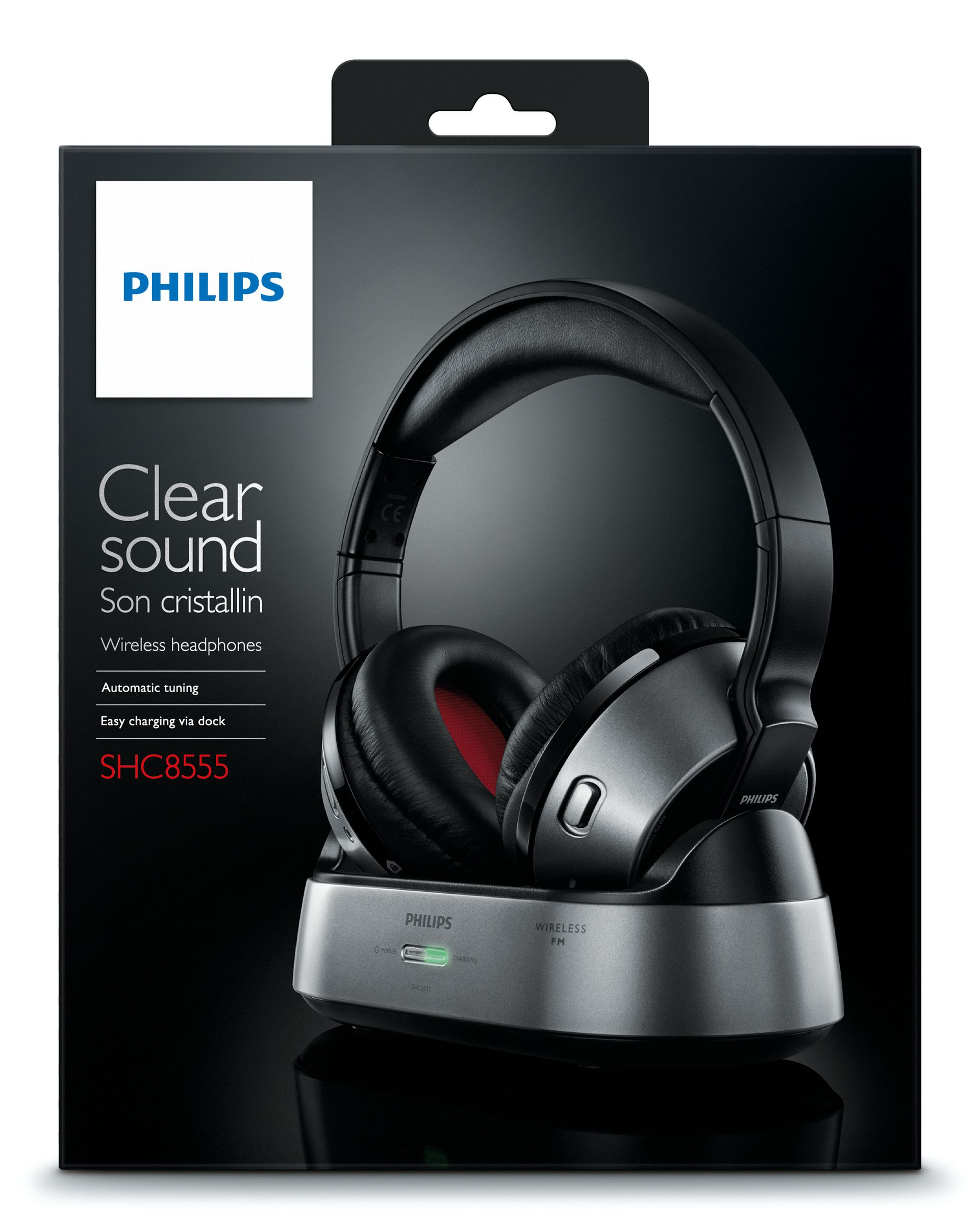 Philips Wireless hi-fi headphones SHC8555/10 – image 2