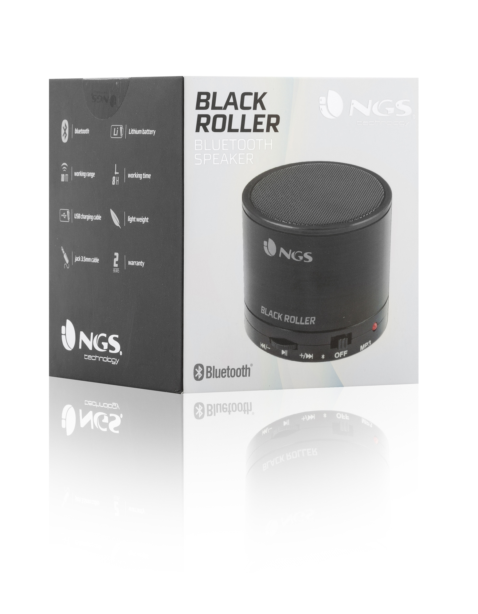 NGS Black Roller Mono portable speaker image 11