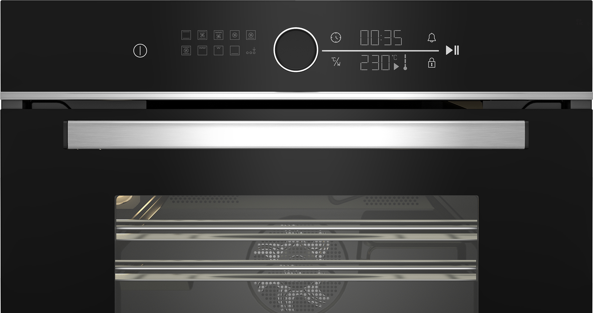 Beko BBCW18400B 45cm Built-In Compact Multi-Function Oven Microwave – image 2