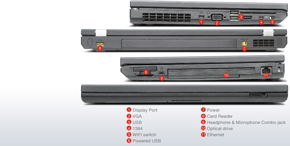 Lenovo ThinkPad W530 Intel High End Desktop Processors i7-3820QM Mobile workstation – image 9