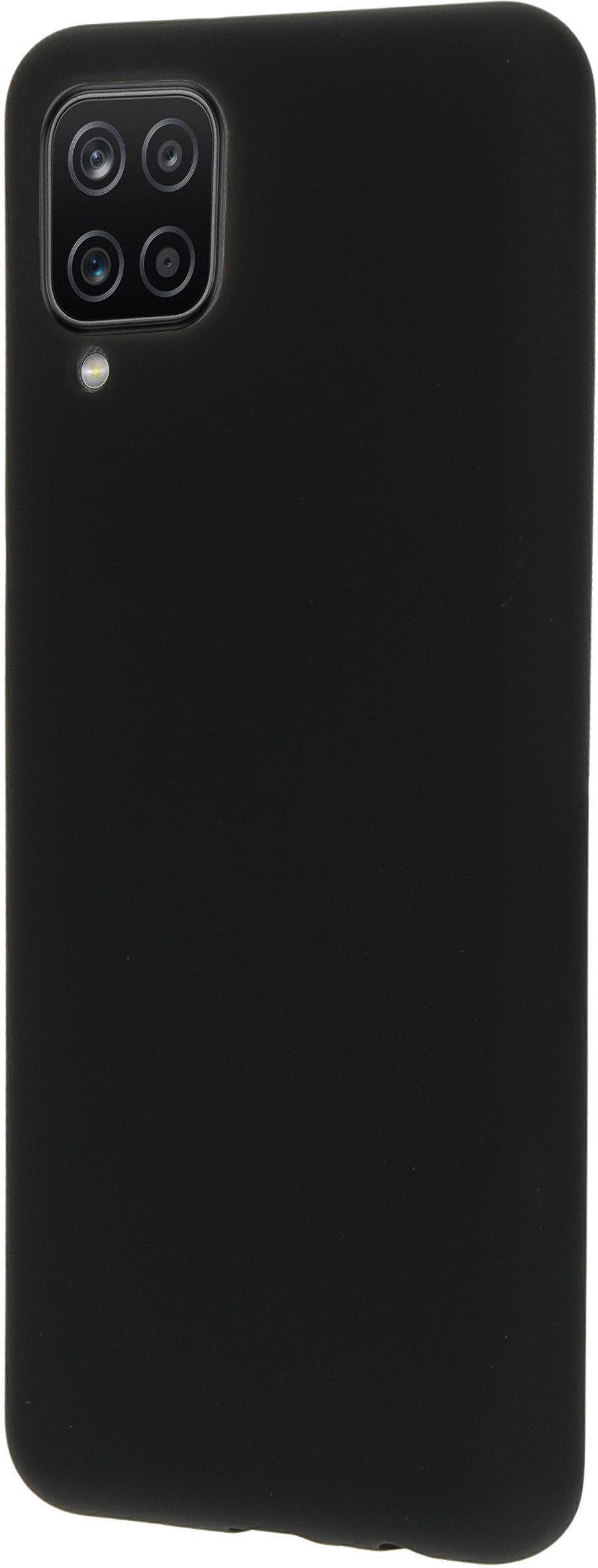 Mobiparts Silicone Cover Samsung Galaxy A12 (2021) Black – image 3