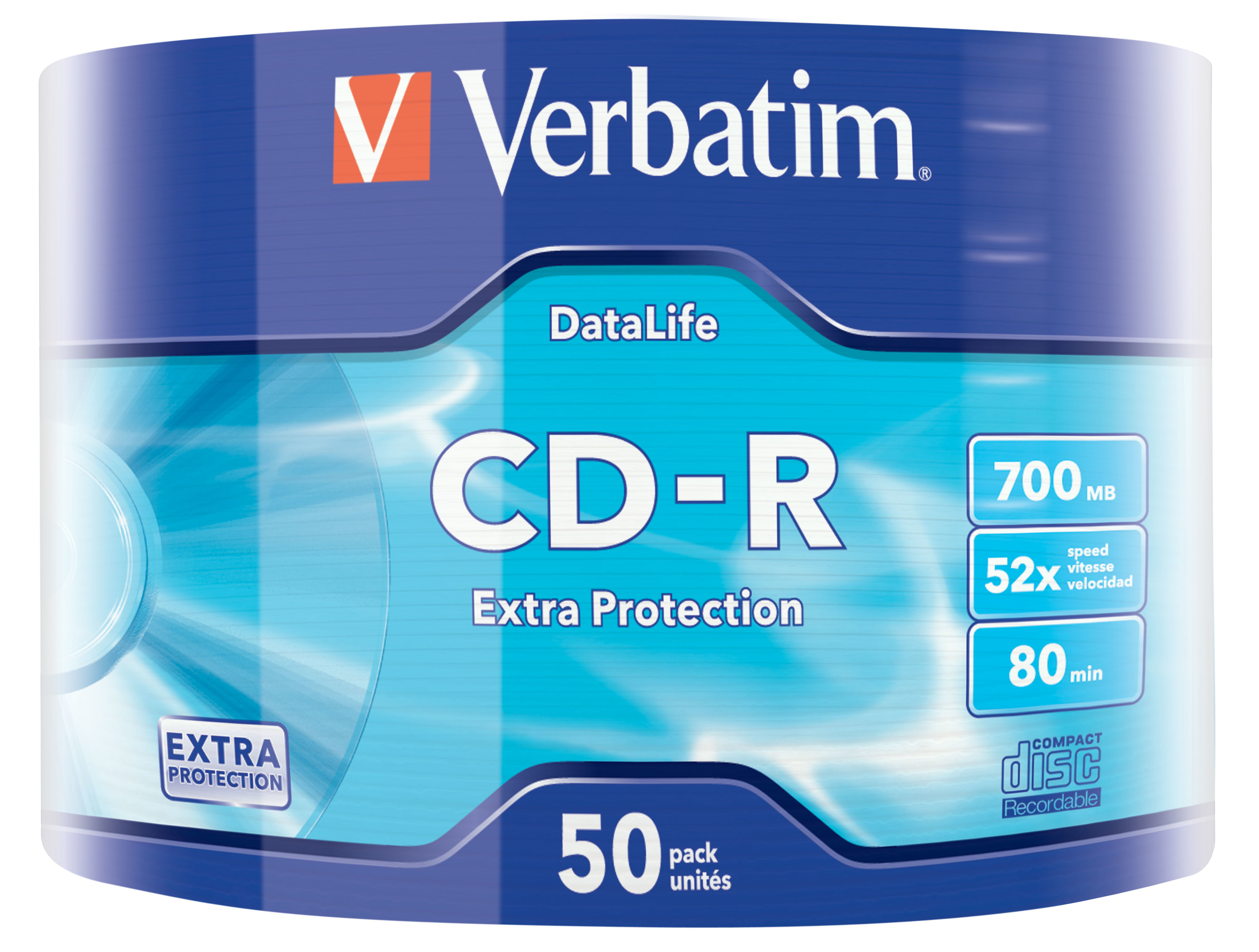 Verbatim CD-R Extra Protection 700 MB 50 styck