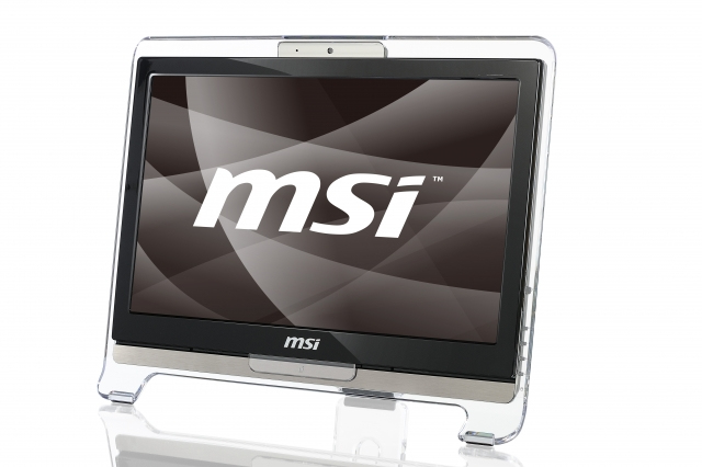 MSI Wind Top AE1921-413US All-in-One PC/workstation Intel Atom® D525 47 cm (18.5") 1366 x 768 pixels Touchscreen 2 GB DDR3-SDRAM 320 GB HDD Windows 7 Home Premium Wi-Fi 4 (802.11n) Black