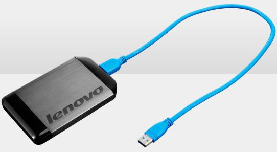 Lenovo F410, 500GB external hard drive USB Type-A 3.2 Gen 1 (3.1 Gen 1) Black image 2
