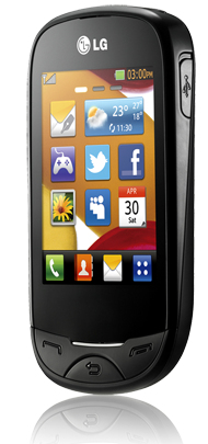 LG T500 7.11 cm (2.8") Single SIM 950 mAh Black – image 2
