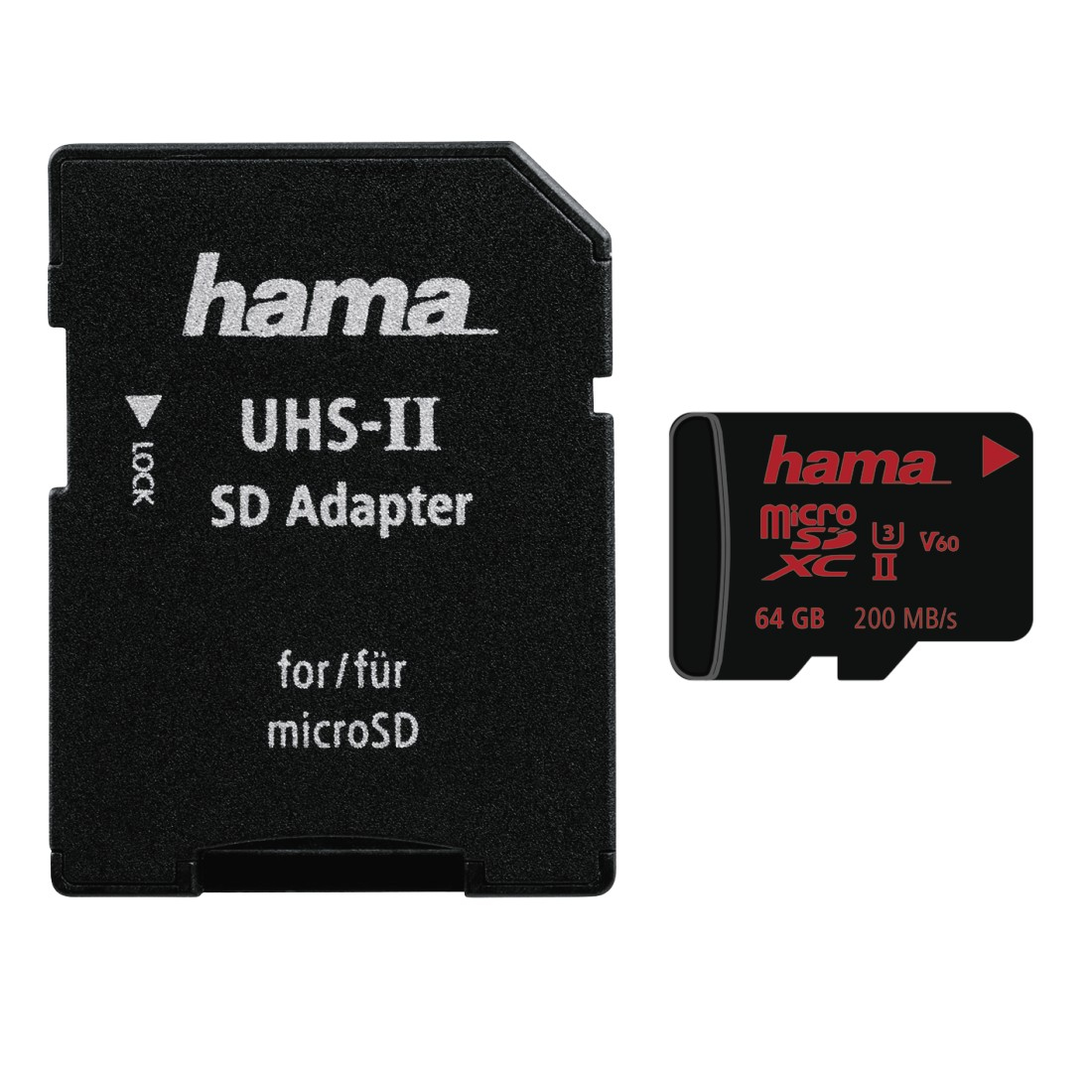Hama 124188 64 GB MicroSDHC UHS-II Class 3