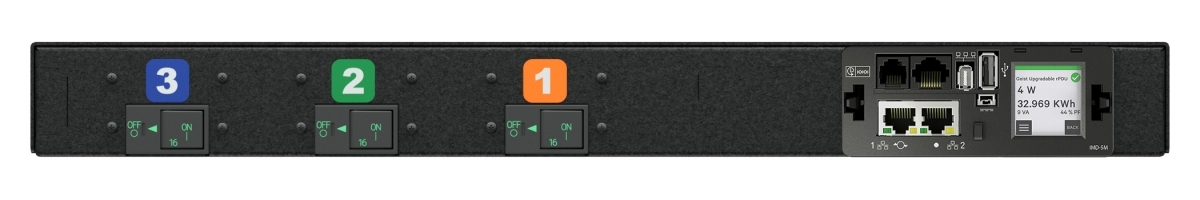 Vertiv Geist DU05M1R1-12CF17-1S02A9H00-S power distribution unit (PDU) 12 AC outlet(s) 0U Black – image 2
