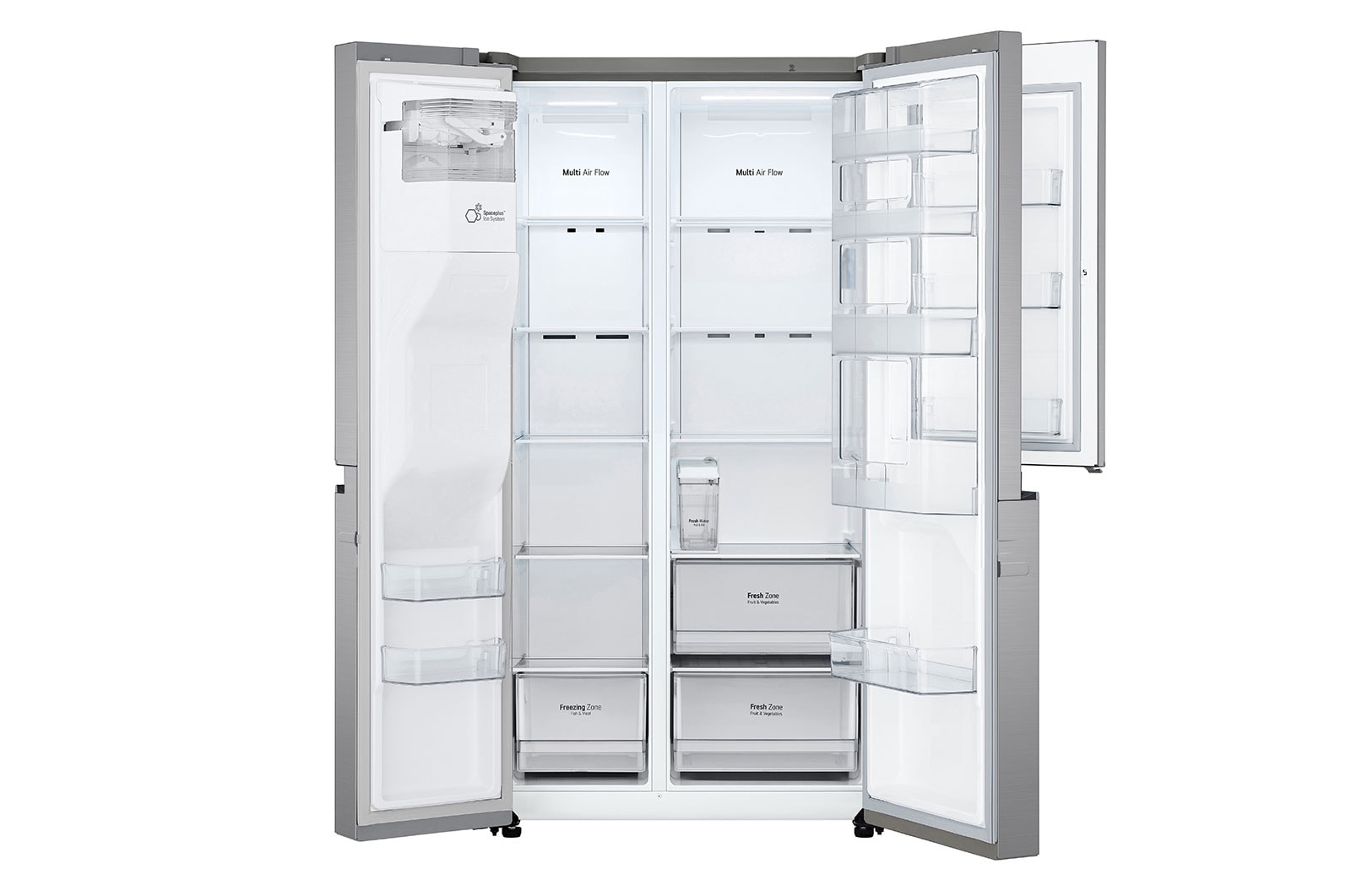 LG GSJV31PZXF side-by-side refrigerator Freestanding – image 6