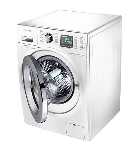 Samsung WD906P4SAWQ/ET washer dryer Freestanding Front-load Grey, White – image 5