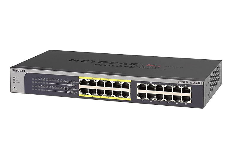 NETGEAR 24-Port PoE Gigabit Ethernet Plus Switch (JGS524PE) – image 3