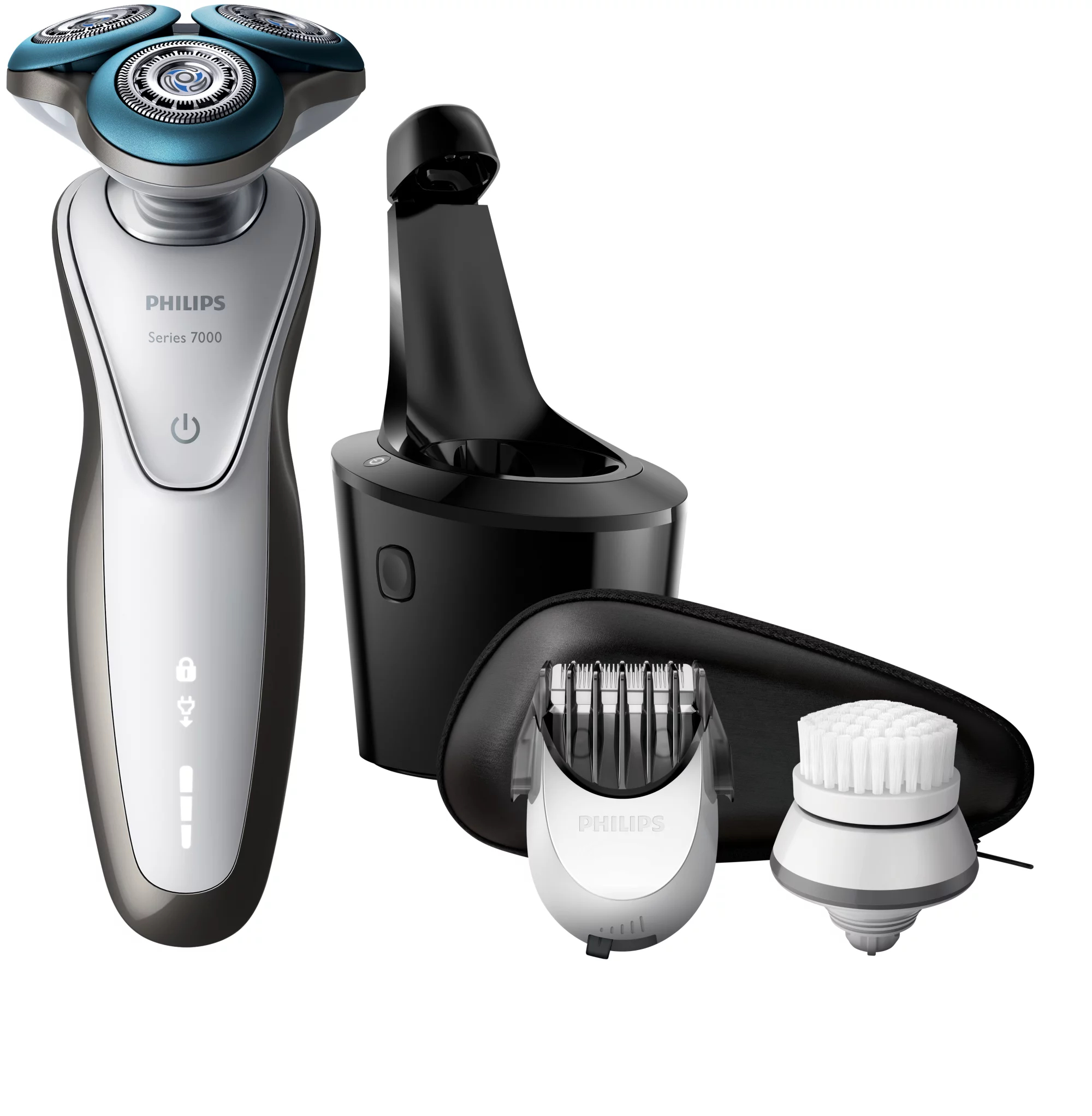 Philips SHAVER Series 7000 S7780/64 men's shaver Rotation shaver Trimmer Grey, White