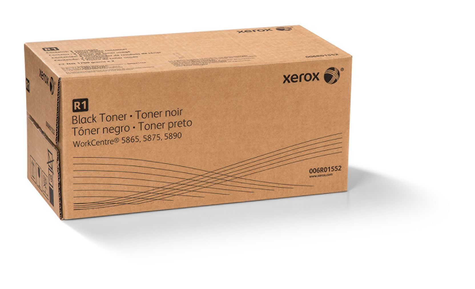 Xerox 006r01552 cartucho de tóner original negro
