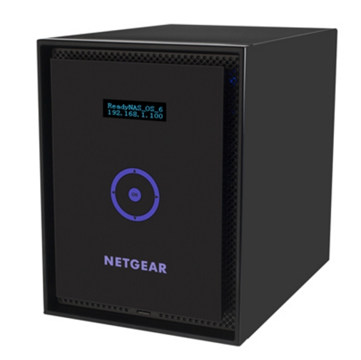 NETGEAR ReadyNAS 516 Mini Tower 4 GB 6 TB Black