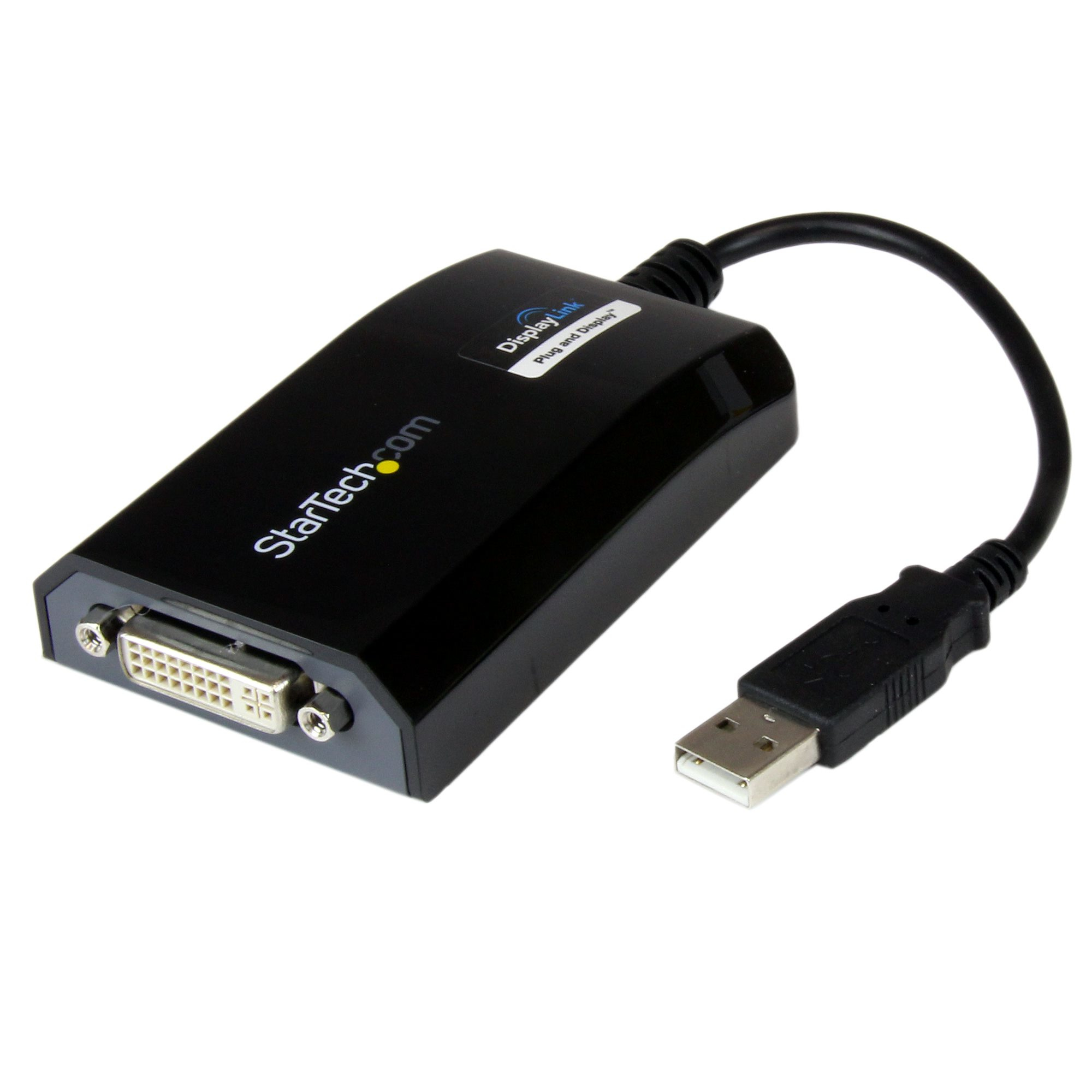 StarTech.com USB till DVI-adapter - externt USB-videografikkort för PC och Mac - 1920x1200