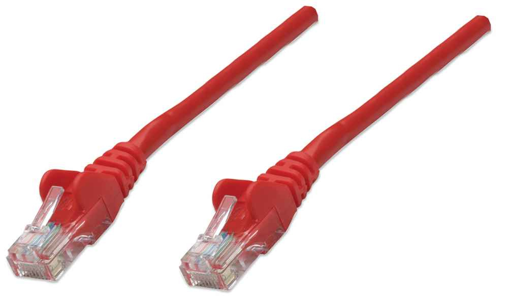Intellinet Cat5e UTP, 2m cavo di rete Rosso …