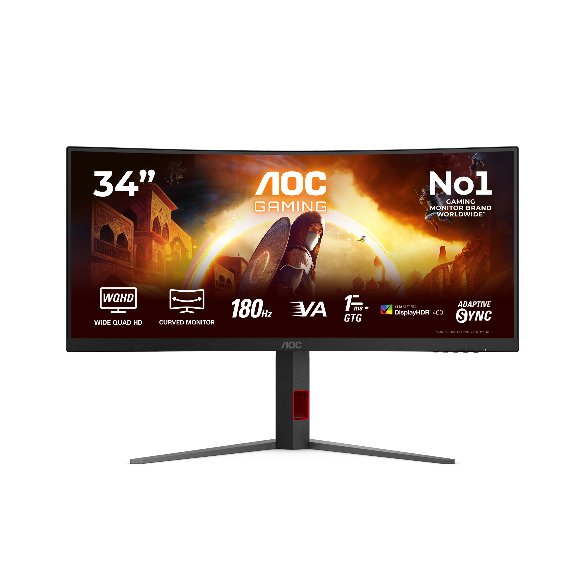 AOC G4 34ʼʼ CU34G4CA, 86,4 cm (34ʺ), 3440 …